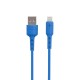 Кабель USB Hoco X30 Star Lightning 2.0A (1.2 m) синій