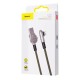 Кабель USB Baseus Exciting Lightning Cable 2.4A 1m зелений