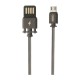 Кабель USB Remax RC-064m Dominator microUSB 1m чорний