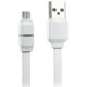 Кабель USB Remax RC-029 Breathe microUSB 1m білий