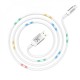Кабель USB Hoco U63 Spirit microUSB 1.2m білий