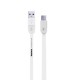 Кабель REMAX Full Speed series Micro USB білий 1m