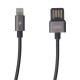 Кабель USB Remax RC-080i Serpent lightning 1m чорний