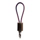 Кабель USB Hoco U36 Mascot microUSB червоно-синій