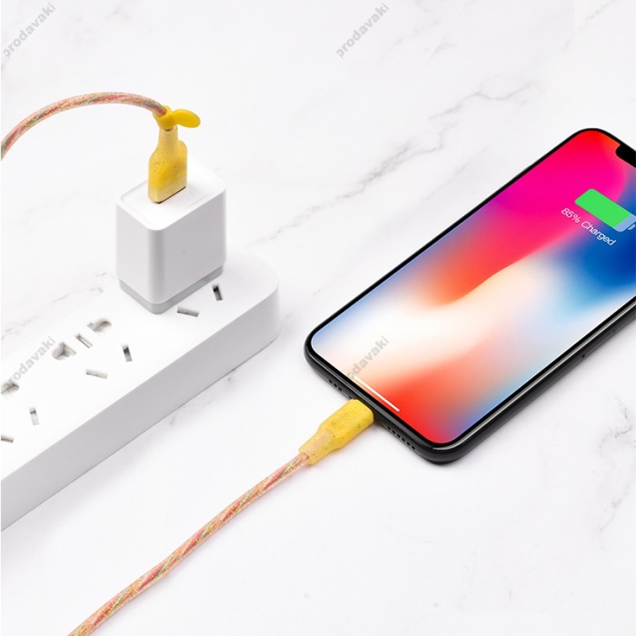 Кабель USB на Lightning U73 Star galaxy заряджання та передача даних