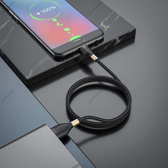 Кабель USB на Micro-USB U92 Gold collar заряджання та передача даних