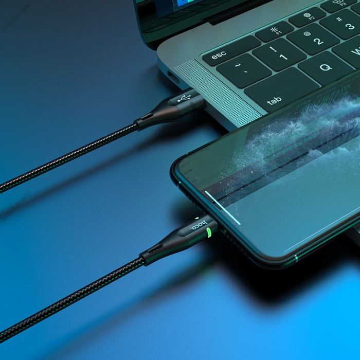 Кабель USB на Lightning U93 Shadow заряджання та передача даних