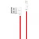Кабель HOCO UPL11 L-Shape Lightning 1,2 m red