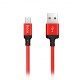 Кабель HOCO X14 Times Speed Micro 2A/2m Black&amp;Red