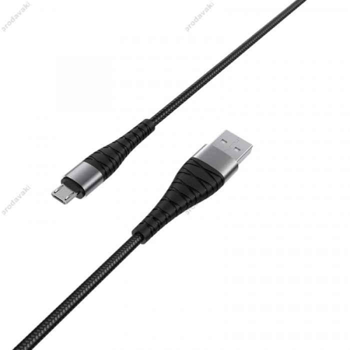 Кабель BOROFONE BX32 Munificent для Micro 2.4A/1m black