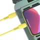 Кабель USB Baseus Colorful Type-C to lightning 18W 1.2m dreen жовтий