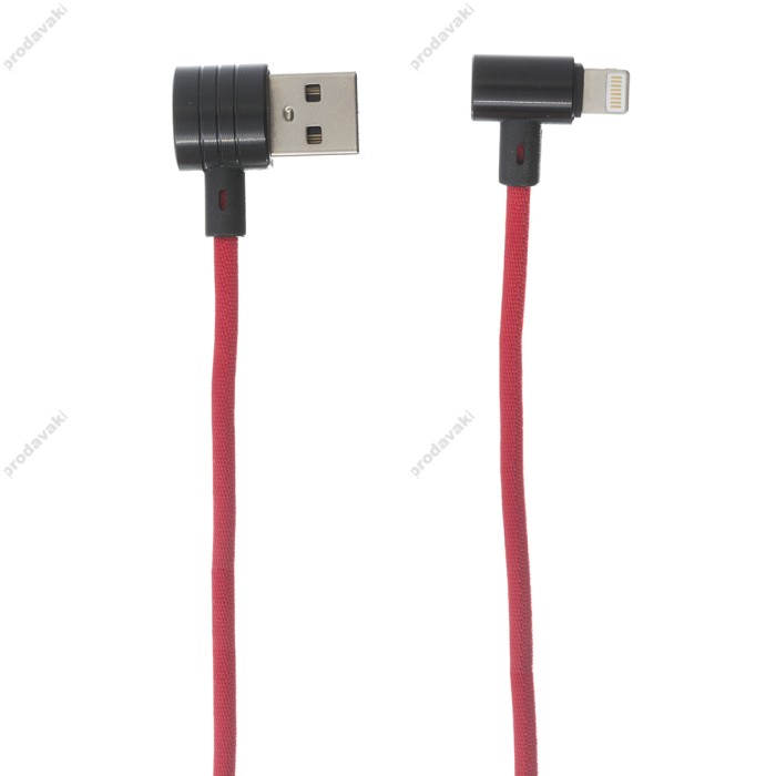 Кабель USB Baseus T-Type Lightning CALTX-A01 червоний