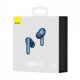 Бездротові Bluetooth навушники Baseus SIMU S2 ANC True Wireless Earphones BT 5.0 Blue NGS2-03