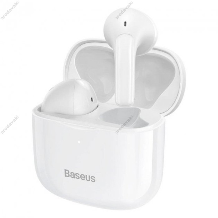 Бездротові Bluetooth навушники Baseus Bowie E3 True Wireless Earphones BT 5.0 White NGTW080002