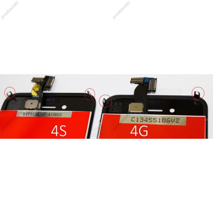 Дисплей iPhone 4G із сенсором
