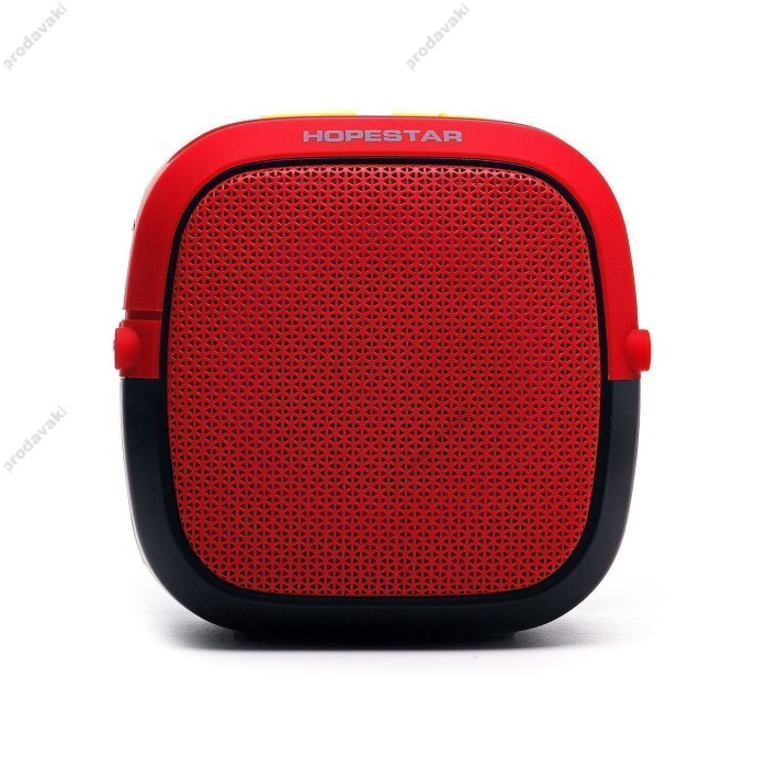 Портативна колонка Bluetooth HOPESTAR PARTY ONE MINI 5W Black-red