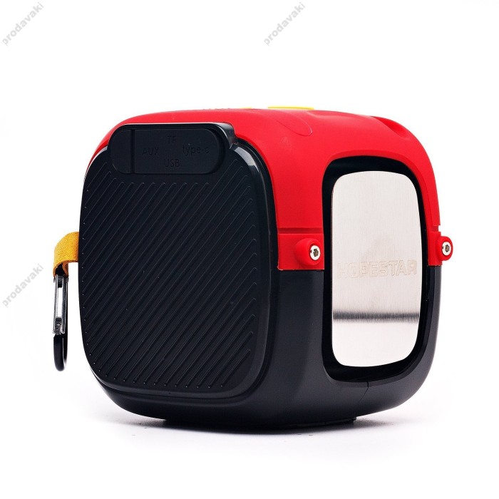 Портативна колонка Bluetooth HOPESTAR PARTY ONE MINI 5W Black-red