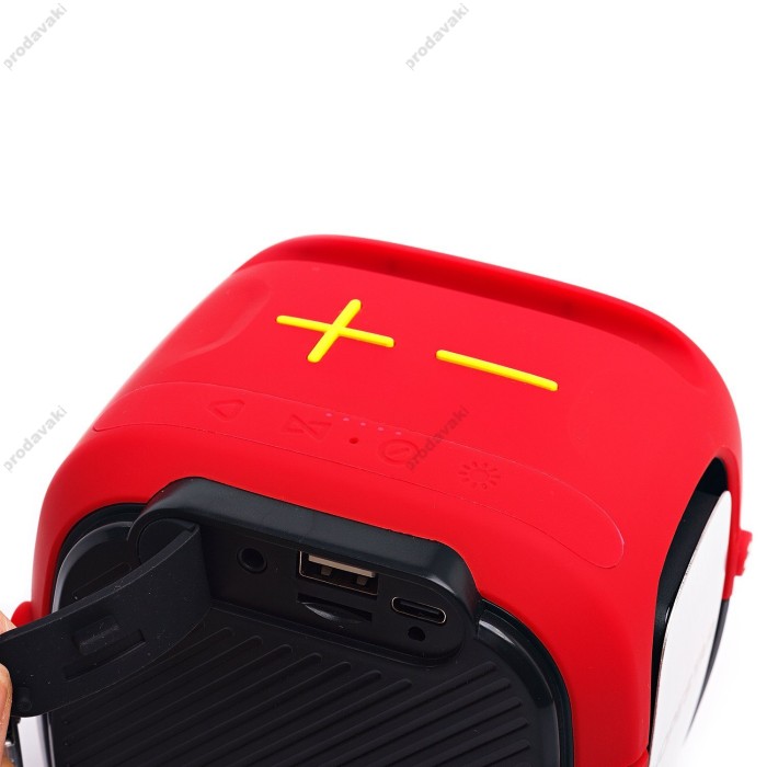Портативна колонка Bluetooth HOPESTAR PARTY ONE MINI 5W Black-red