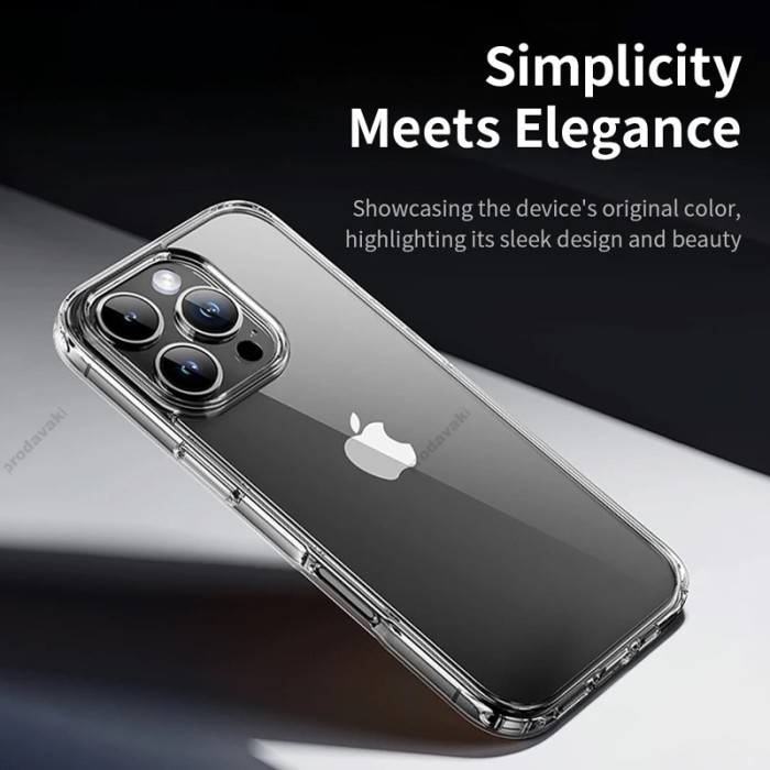 Чохол прозорий ROCK Pure Series Protection Case для iPhone 16 Pro