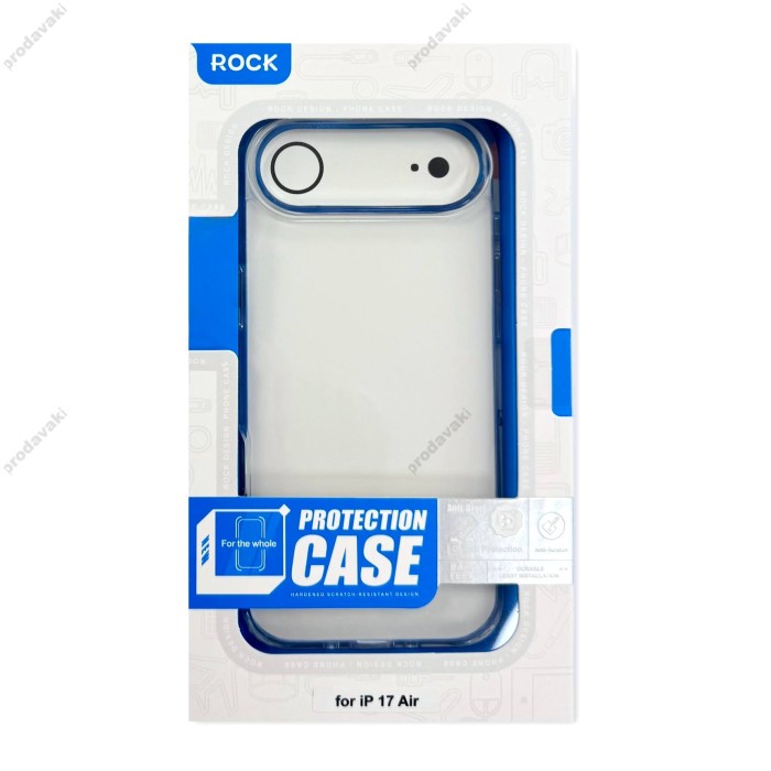 Чохол Rock Crystal Shield Transparent Protection Case для iPhone 17 Air