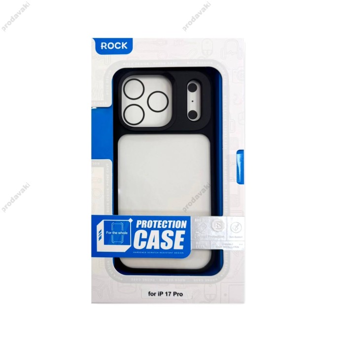 Чохол ROCK Guard Touch Protection Case для iPhone 17 Pro Black