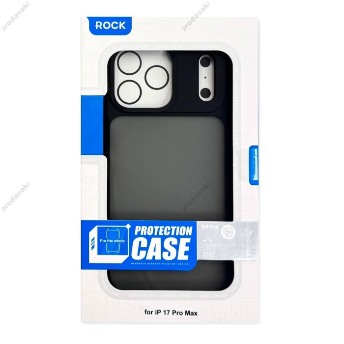 Чохол ROCK Guard Touch Protection Case Matte для iPhone 18 Pro Max Black