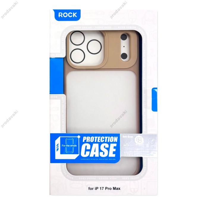 Чохол ROCK Guard Touch Protection Case Matte для iPhone 18 Pro Max Gold