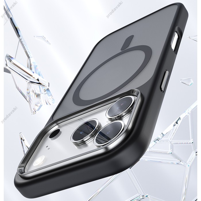 Чохол ROCK Guard Touch Magnetic Protection Case (Metal Lens Frame) для iPhone 17 Black