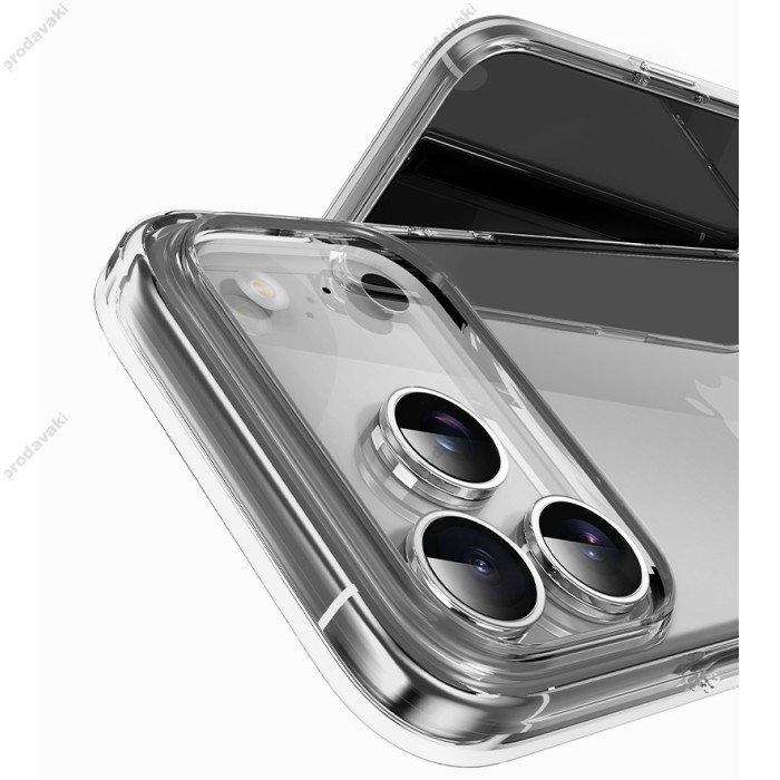 Чохол Rock Crystal Shield Transparent Protection Case для iPhone 17 Pro Max