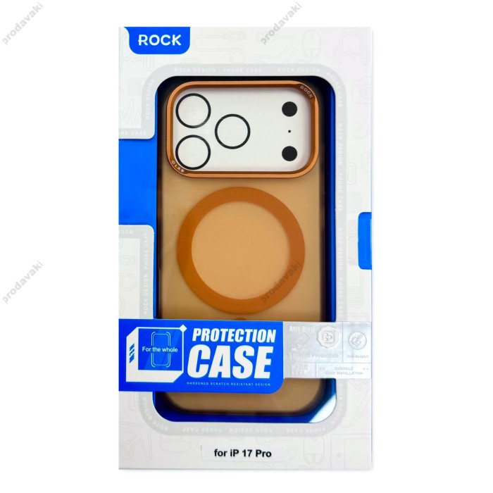 Чохол ROCK InShare Matte Magnetic Protection Case для iPhone 17 Pro Orange