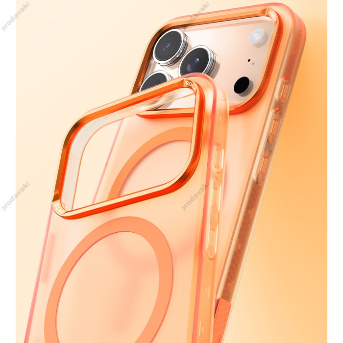 Чохол ROCK InShare Matte Magnetic Protection Case для iPhone 17 Pro Orange