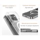 Чохол Rock Crystal Shield Transparent Magnetic Protection Case для iPhone 17 Air