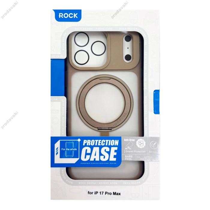 Чохол ROCK Rotating Guard Touch Magnetic Protection Case with Stand для iPhone 18 Pro Orange