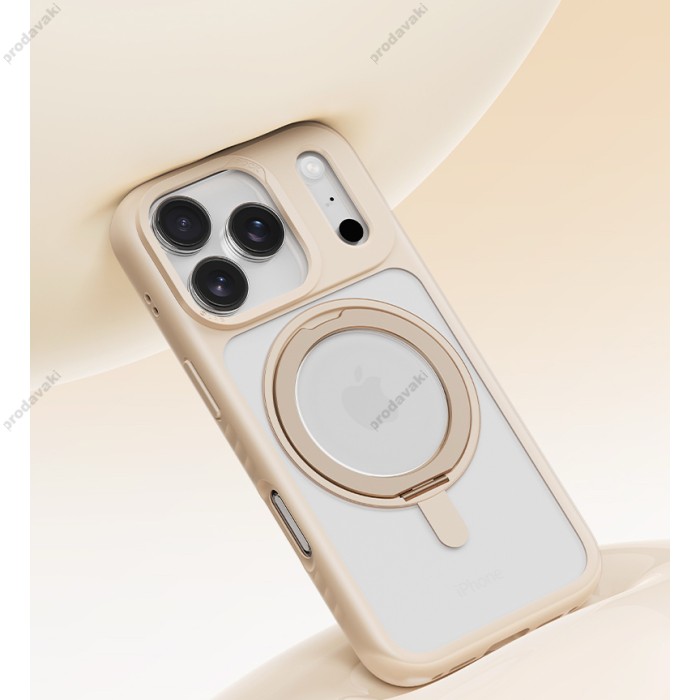 Чохол ROCK Rotating Guard Touch Magnetic Protection Case with Stand для iPhone 18 Pro Orange