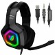Дротові навушники Onikuma K10 Gaming LED Black