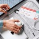 Пошуковий трекер Borofone BC100 Ingenioso intelligent positioning anti-lost device IOS White