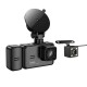 Відеореєстратор HOCO DI62 Warrior three-screen simultaneous display driving 720p Wi-Fi Black