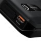 Пусковий зарядний пристрій бустер Baseus Super Energy Air Car Jump Starter піковий 1000A 10000mAh Black (CGNL020101)