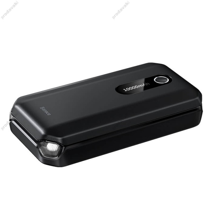 Пусковий зарядний пристрій бустер Baseus Super Energy Air Car Jump Starter піковий 1000A 10000mAh Black (CGNL020101)