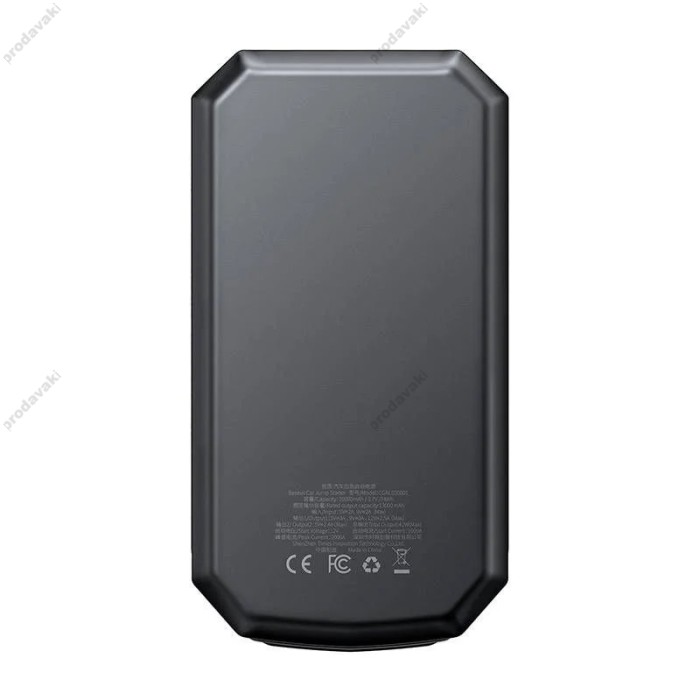 Пусковий зарядний пристрій бустер Baseus Super Energy Max Car Jump Starter піковий 2000A 20000 mAh Black (CGNL020001)