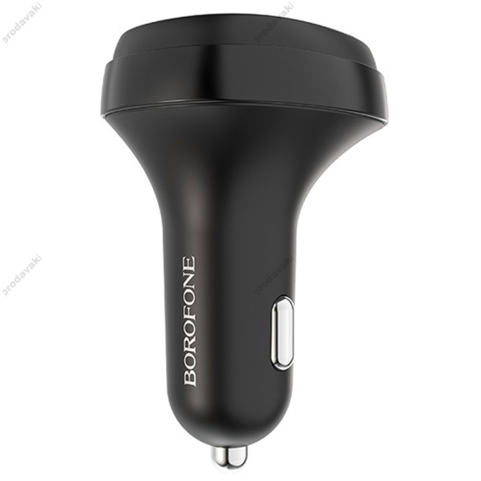 FM - трансмітер BOROFONE BC26 Music joy 2USB/2.1A Black