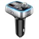 FM - трансмітер BOROFONE BC32 Sunlight QC3.0 2USB/2,4A/18W Black