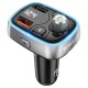 FM - трансмітер BOROFONE BC32 Sunlight QC3.0 2USB/2,4A/18W Black