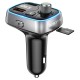 FM - трансмітер BOROFONE BC32 Sunlight QC3.0 2USB/2,4A/18W Black