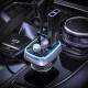 FM - трансмітер BOROFONE BC32 Sunlight QC3.0 2USB/2,4A/18W Black