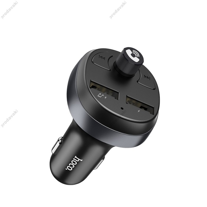 FM - трансмітер Hoco E41 with Bluetooth Black