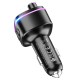 FM - трансмітер HOCO E62 Fast car BT FM 20W/3A QC/PD Black