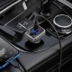FM - трансмітер BOROFONE BC38 Flash Energy car PD20W+QC3.0 2USB Black