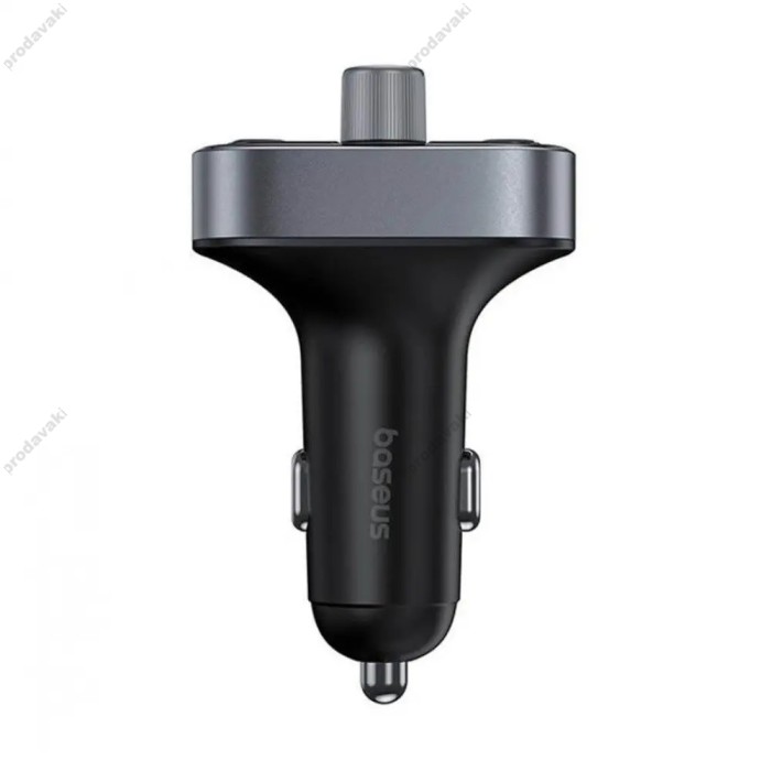 FM - трансмітер Baseus S-09 Pro Series Car FM Transmitter BT5.3 Cluster Black C10762200113-00