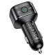 FM - трансмітер HOCO E67 Fighter with Bluetooth transmitter 2USB QC3.0 BT5.0 Black